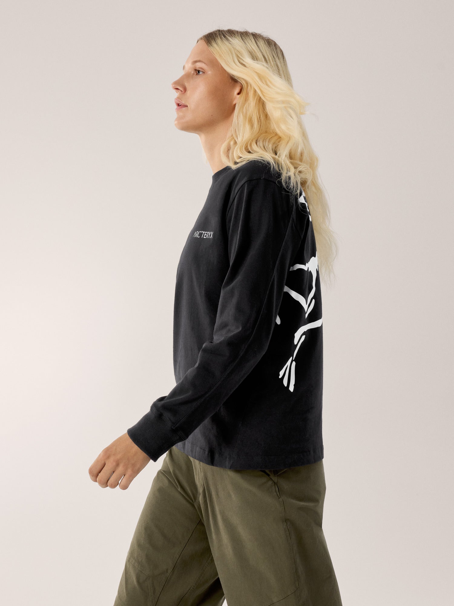 Kragg Cotton Bird Crew LS Tee 長袖 女款