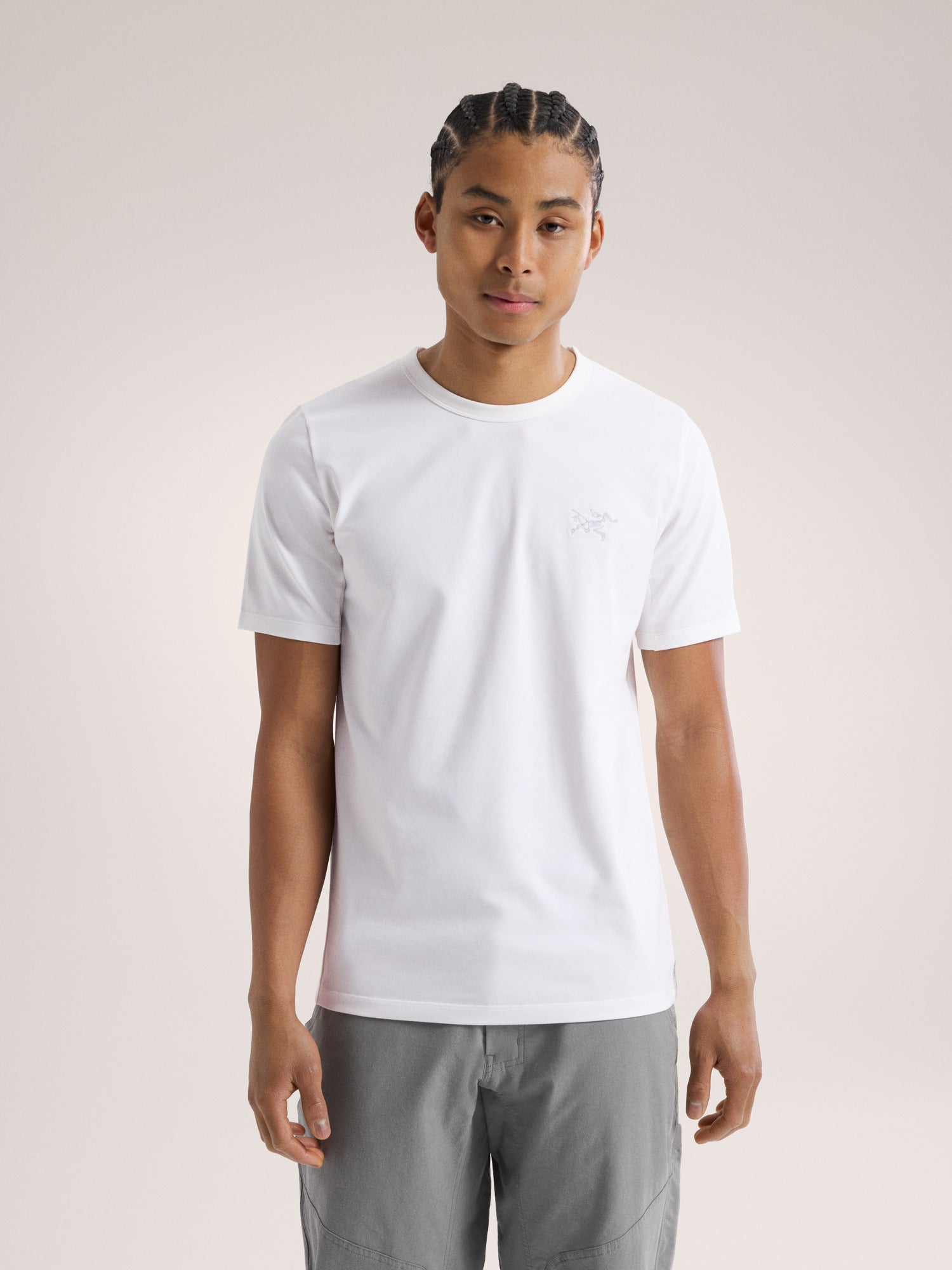 【新品・希少】Arc'teryx ／Captive Arc'Word SS／白 Captive Arc'Word SS Tee 短袖男款