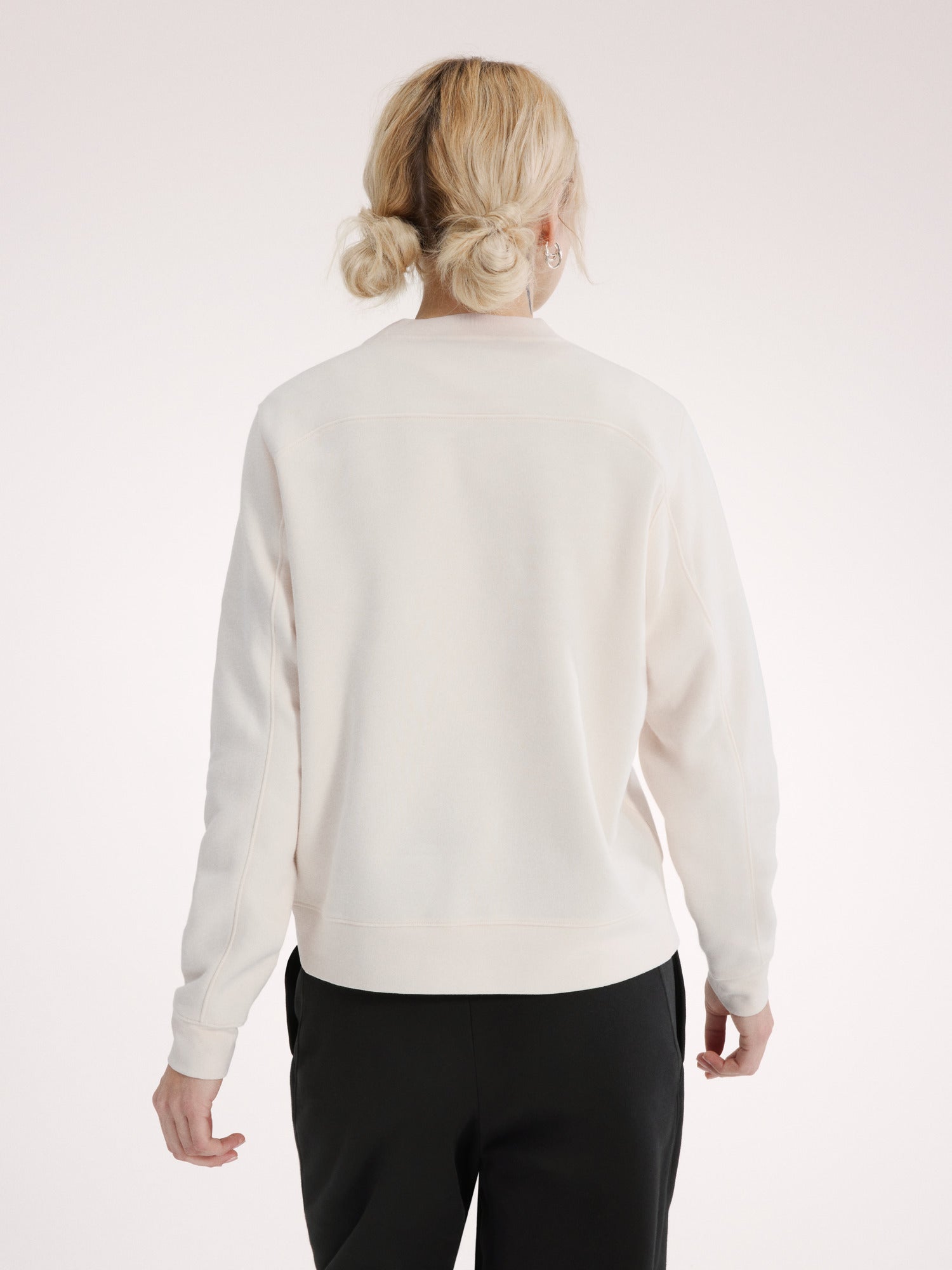 Emblem Fleece Crew 抓絨衫 女款