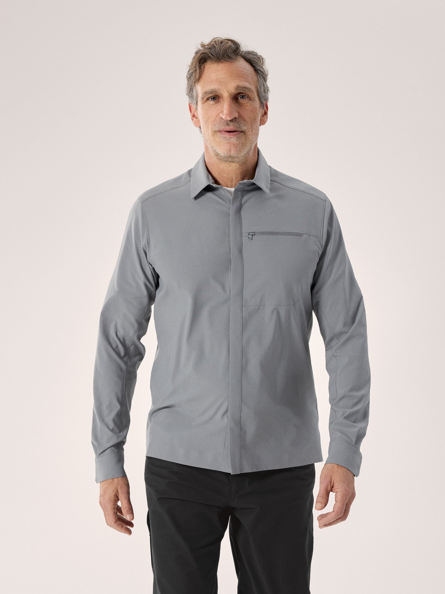 Skyline LS Shirt 長袖襯衫 男款