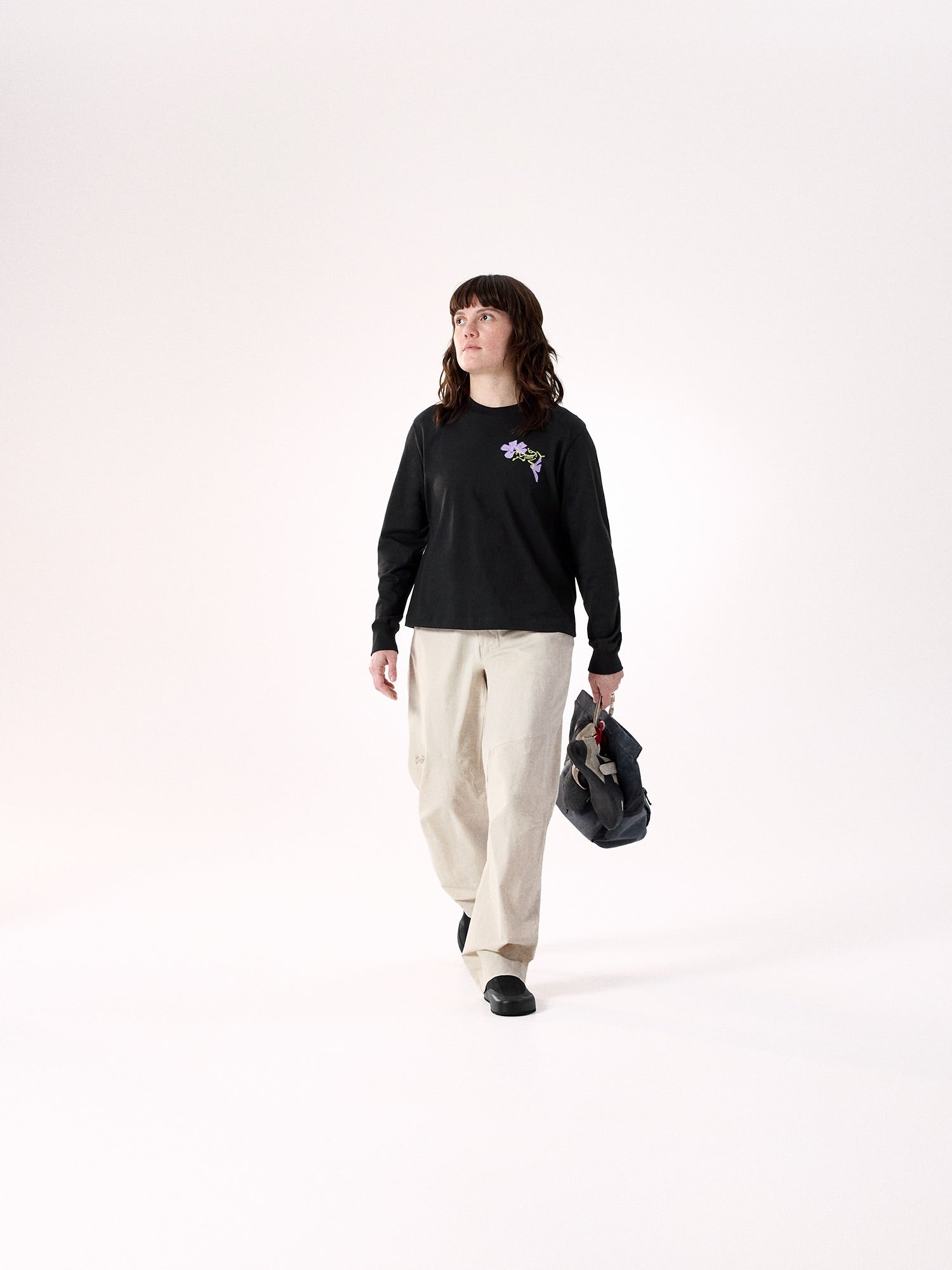 Kragg SL Cotton Bloom Crew LS Tee 長袖 女款