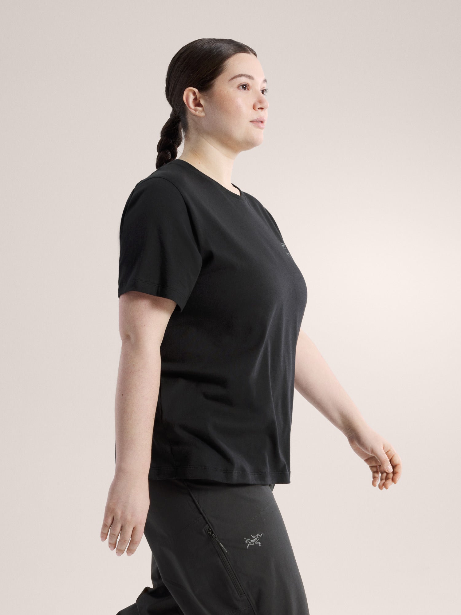 Kragg SL Cotton Emblem Crew SS Tee 短袖 女款