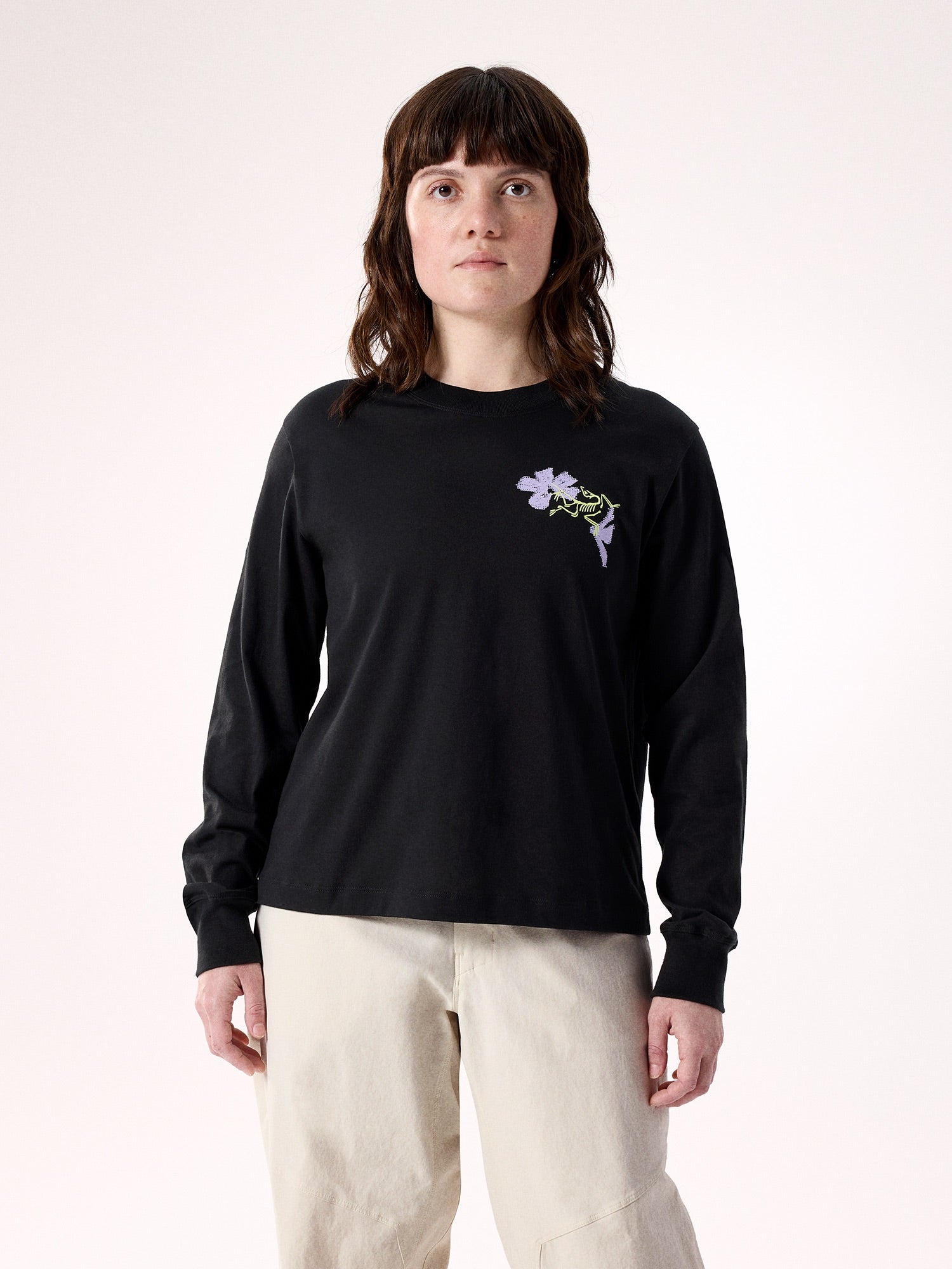 Kragg SL Cotton Bloom Crew LS Tee 長袖 女款