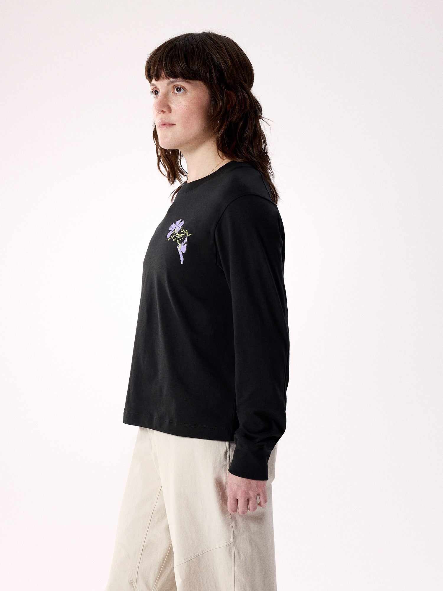 Kragg SL Cotton Bloom Crew LS Tee 長袖 女款