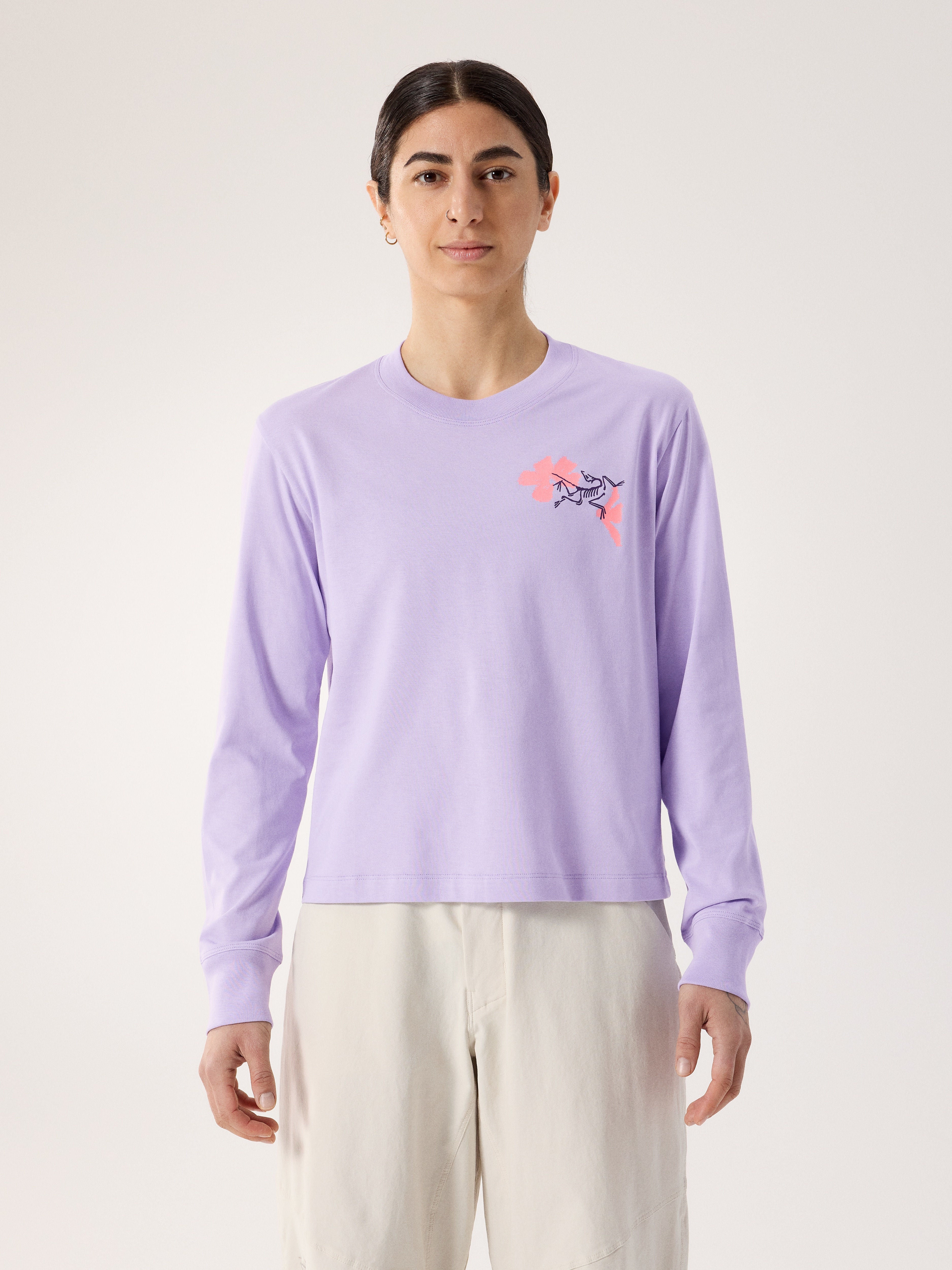 Kragg SL Cotton Bloom Crew LS Tee 長袖 女款