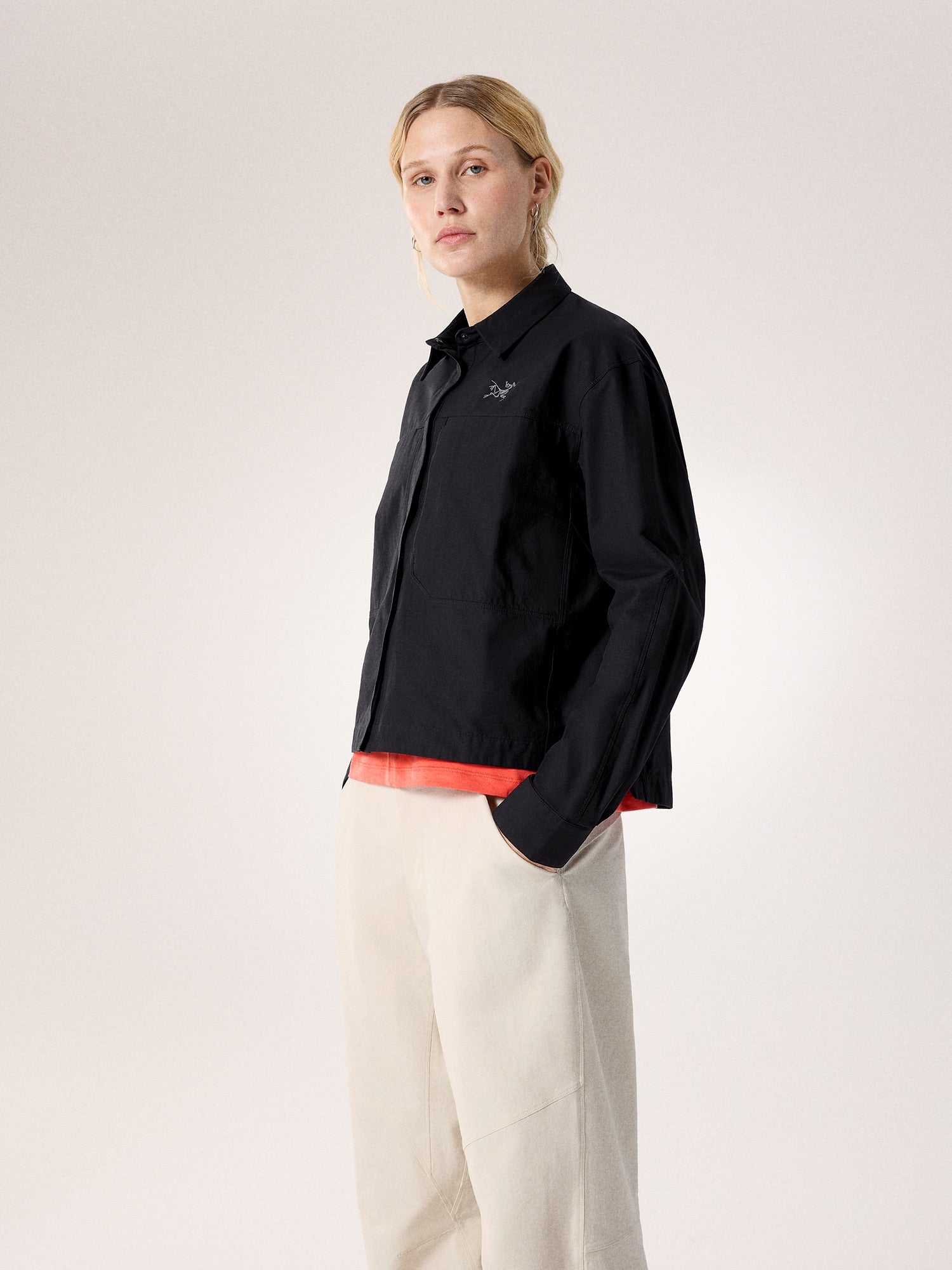 Clarkia SL Cotton Overshirt 長袖襯衫 女款