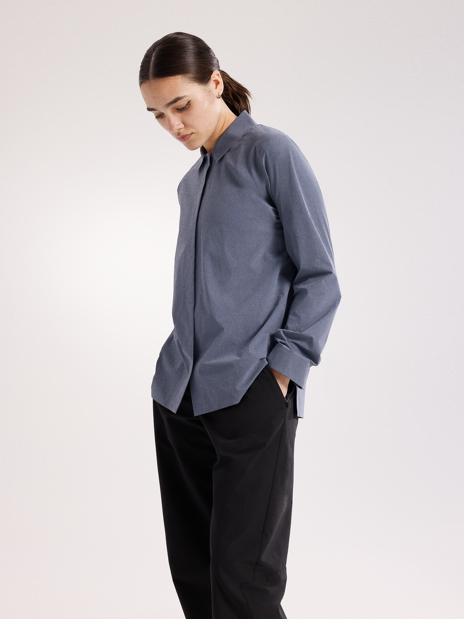 Olia Shirt LS Habitat 長袖襯衫 女款